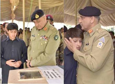 کرنل سہیل عابد مکمل اعزاز کے ساتھ سپرد خاک، نماز جنازہ میں آرمی چیف کی شرکت