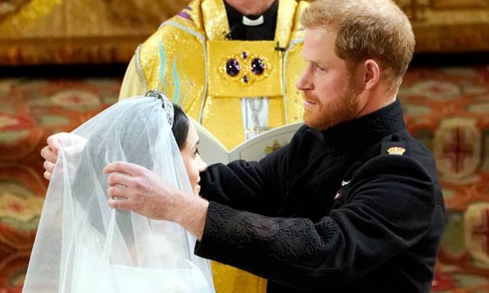 برطانوی شہزادے ہیری اور امریکی اداکارہ میگن مارکل کی شادی کی تقریب