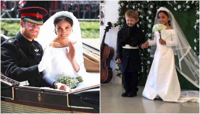 بچوں کی شاہی شادی کے سوشل میڈیا پر چرچے