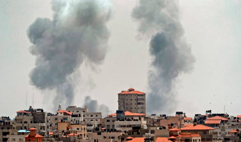 اسرائیلی فضائیہ کے غزہ کے مختلف علاقوں میں راکٹ حملے