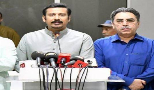 ایم کیوایم رہنماعامر خان اورفیصل سبزواری کا الیکشن نہ لڑنے کا اعلان 