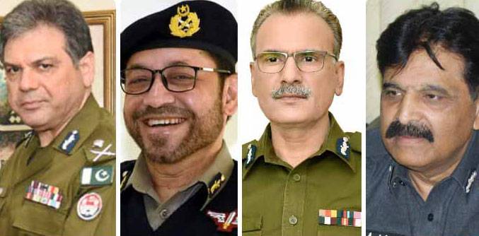 چاروں صوبوں کے آئی جی اور چیف سیکریٹری تبدیل