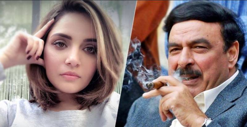 پاکستانی فلم انڈسڑی کیخلاف گفتگو : ارمینا خان نے شیخ رشید کوآڑے ہاتھوں لے لیا 