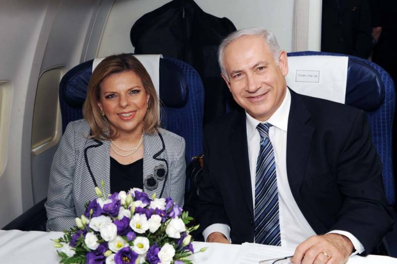 اسرائیلی وزیراعظم نیتن ہاہوکی اہلیہ پر سرکار خزانے میں خورد برد پر فرد جرم عائد