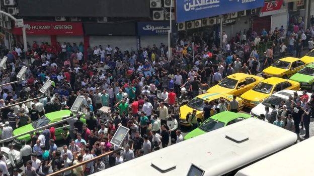 ایران میں سب سے بڑا حکومت مخالف احتجاج، ہزاروں افراد کی شرکت