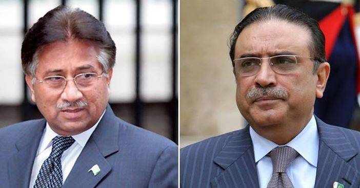 پرویز مشرف اور آصف زرداری کے بیرون ملک اثاثوں کی تفصیلات طلب 