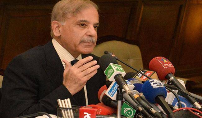  شہبازشریف نےمسلم لیگ (ن) کا منشور  پیش کر دیا