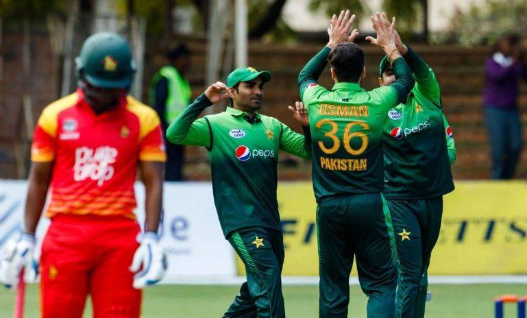 پاکستان اور زمبابوے کے درمیان چوتھا ون ڈے آج کھیلا جائے گا 