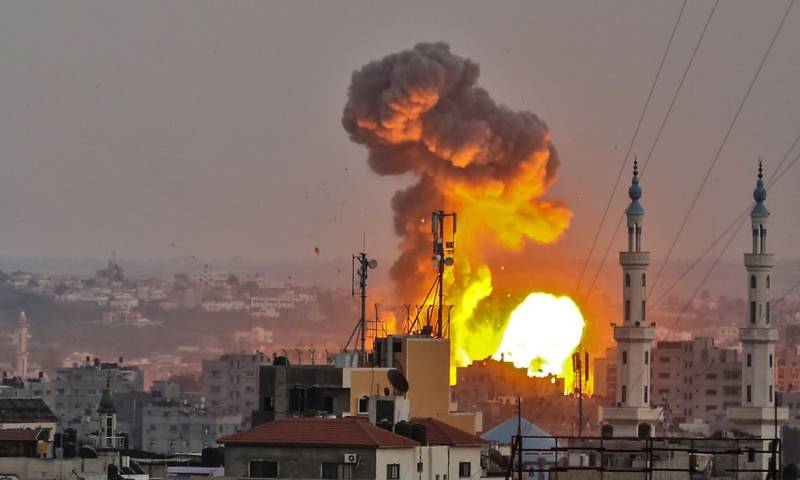 غزہ میں اسرائیلی فوج کے حملوں سے 4 فلسطینی شہید