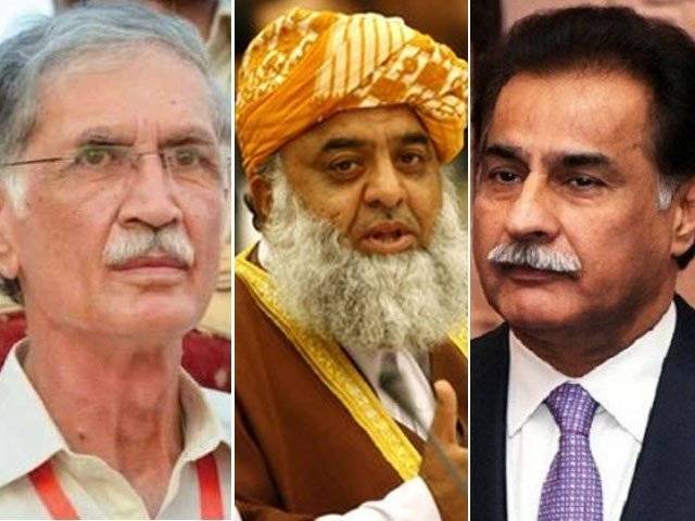 نازیبا زبان کا استعمال:ایازصادق، فضل الرحمٰن، پرویزخٹک کو حلفیہ بیان جمع کرانے کی ہدایت