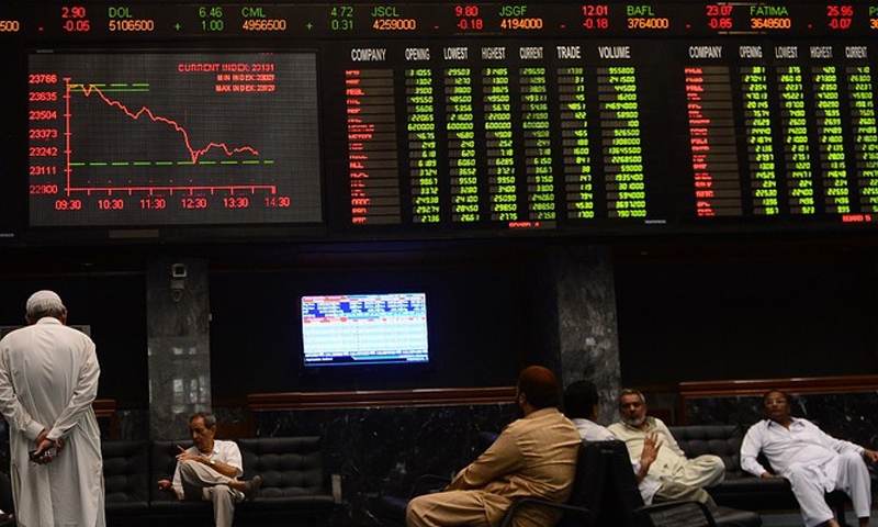 پاکستان اسٹاک ایکسچینج میں تیزی، 749پوائنٹس کا اضافہ