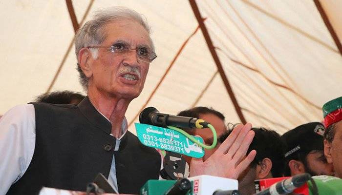 وزیراعلیٰ خیبرپختونخوا کے معاملے پر عمران خان کا فیصلہ قبول ہوگا، خٹک
