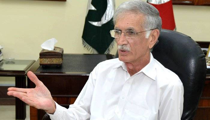 پرویز خٹک نے الیکشن کمیشن سے غیر مشروط معافی مانگ لی