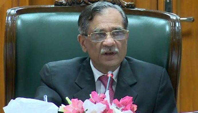 پیپلز پارٹی کی چیف جسٹس ثاقب نثار سے معافی