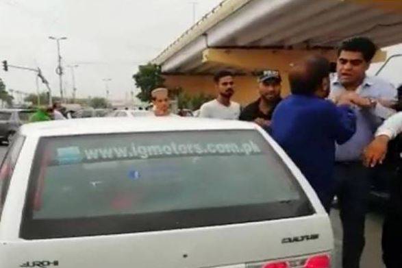  تشدد کرنیوالے عمران علی شاہ کی پارٹی رکنیت ایک ماہ کیلئے معطل 