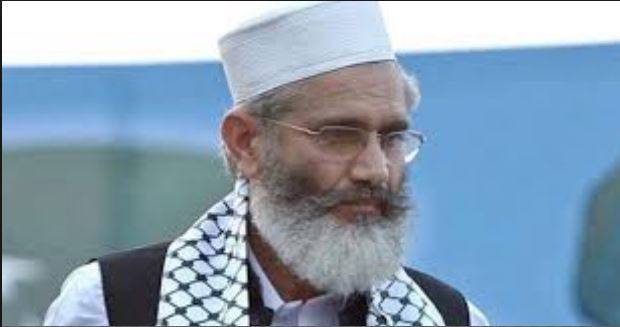  سینیٹر سراج الحق کی عمران خان کو مبارکباد 