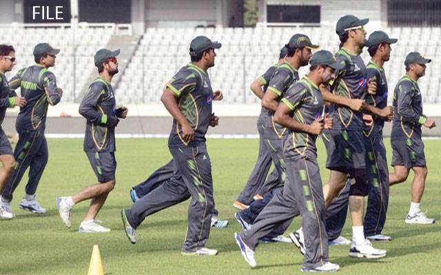 پاکستانی کرکٹ ٹیم کا تربیتی کیمپ نیشنل کرکٹ اکیڈمی میں جاری