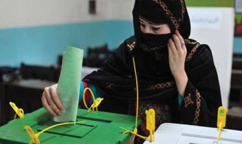 خیبر پختونخوا کے حلقے پی کے 23 شانگلہ میں پولنگ کا عمل جاری