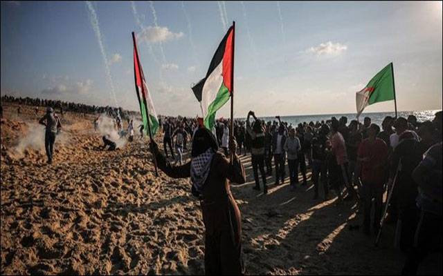 غزہ: اسرائیلی فوج کے فضائی حملے میں 2 فلسطینی شہید