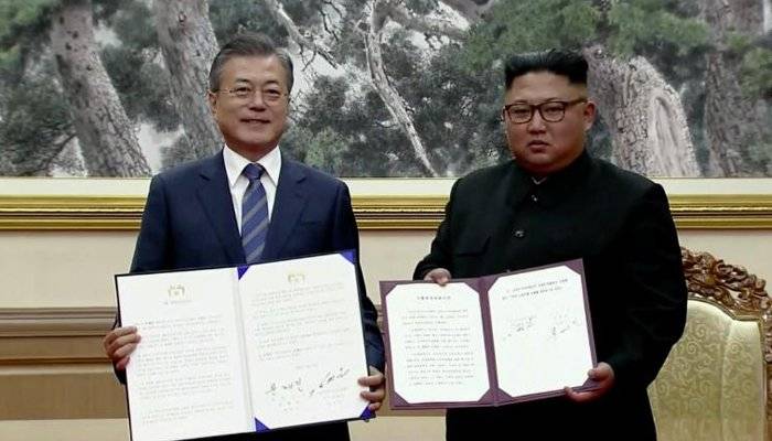 شمالی اور جنوبی کوریا کا جوہری ہتھیاروں سے پاک خطہ بنانے پر اتفاق