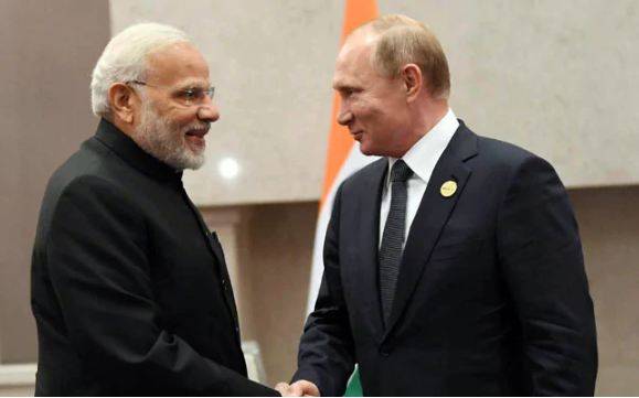 روسی صدر پیوٹن دو روزہ دورے پر بھارت پہنچ گئے 
