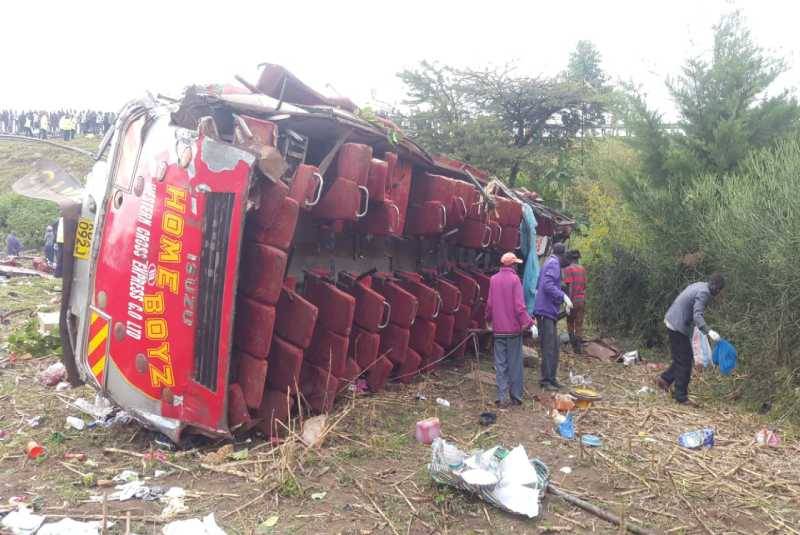 کینیا میں خوفناک ٹریفک حادثہ ، 50 افراد جاں بحق 