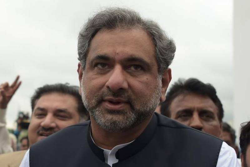 سابق وزیراعظم شاہد خاقان عباسی نے عمران خان کو لیڈر مان لیا 