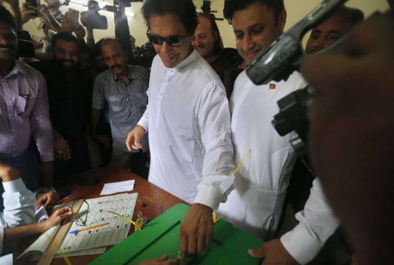 ضمنی انتخابات میں عمران خان اپنا ووٹ این اے 53 میں کاسٹ کریں گے 