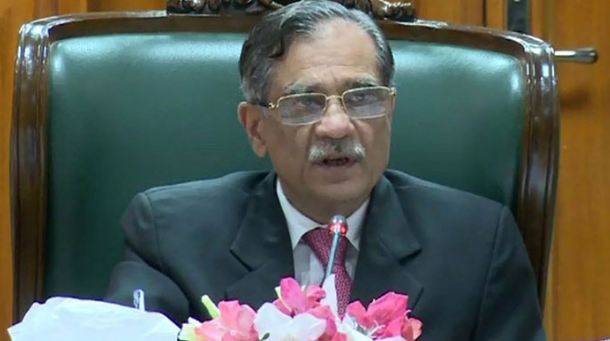 چھٹی کے روز بھی سپریم کورٹ لاہو ررجسٹری میں چیف جسٹس نے عدالت لگائی