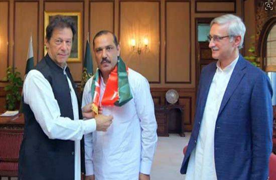 آزاد ایم پی اے بلال اصغر پی ٹی آئی میں شامل