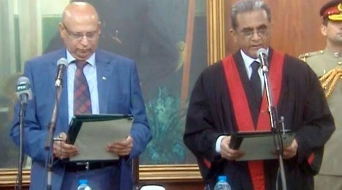 جسٹس انوار الحق نے چیف جسٹس لاہور ہائیکورٹ کے عہدے کا حلف اٹھا لیا