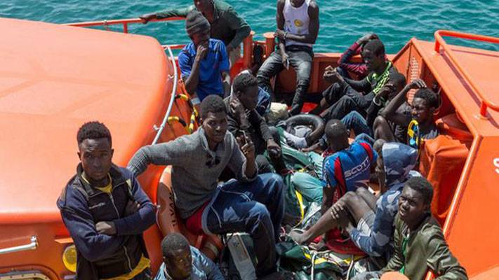 بحیرہ روم سے سپین پہنچنے والے مہاجرین کی تعداد پینتالیس ہزار سے تجاوز کرگئی