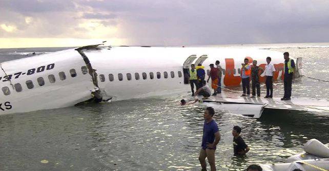انڈونیشیا میں طیارہ گرکر تباہ،190 مسافر سوار تھے
