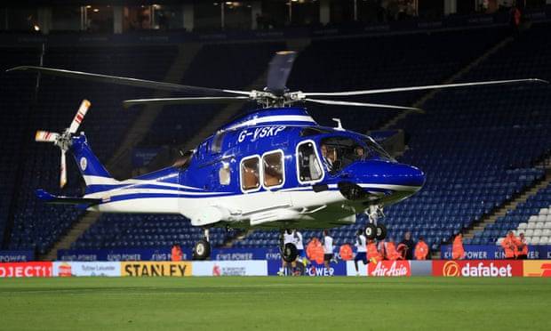 برطانیہ: لیسسٹر سٹی فٹبال کلب کے مالک سمیت 5 افراد ہیلی کاپٹر حادثے میں ہلاک
