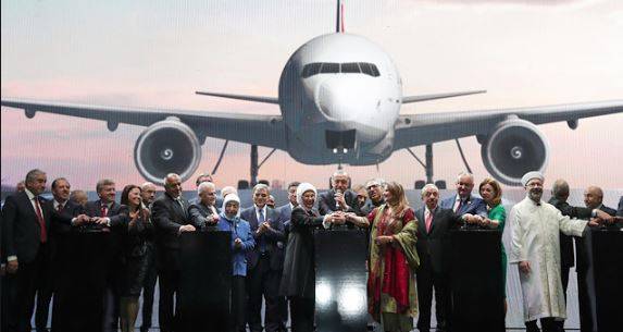 ترکی، صدر رجب طیب اردوغان کا استنبول کے تیسرے ایئرپورٹ کا افتتاح