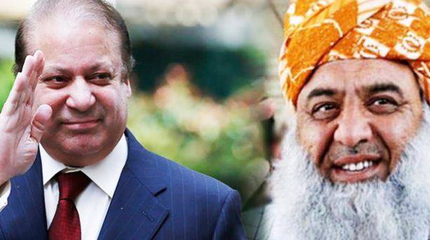 نواز شریف کی ہدایت پر پارٹی وفد کی مولانا فضل الرحمان سے ملاقات متوقع