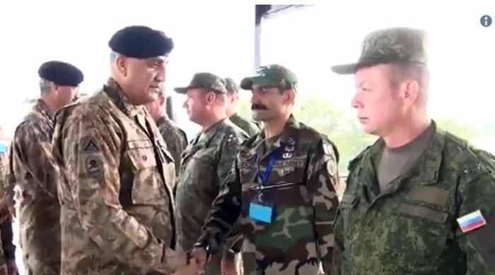  آرمی چیف کا کاؤنٹر ٹیررازم سینٹر پبی کا دورہ، فوجی مشقوں کا جائزہ