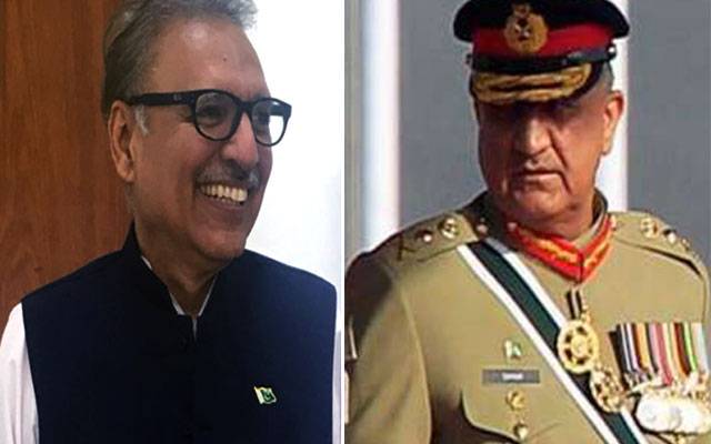 صدر مملکت ڈاکٹر عارف علوی سے آرمی چیف جنرل قمر جاوید کی ملاقات