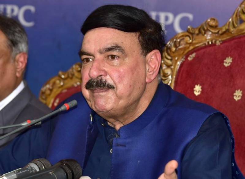شیخ رشید نے بطور وزیر ریلوے اپنی کارکردگی قوم کے سامنے رکھ دی 