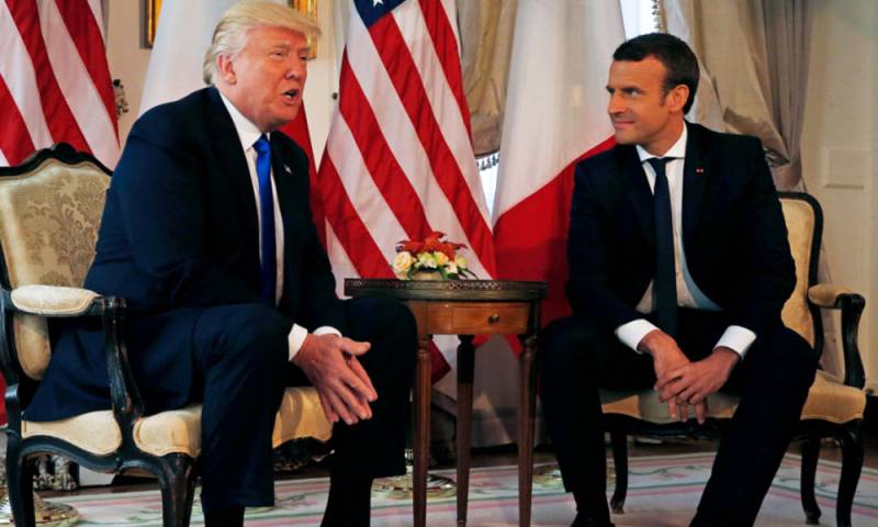 فرانسیسی صدر کی مشترکہ یورپی فوج بنانے کی تجویز توہین آمیز ہے، ٹرمپ