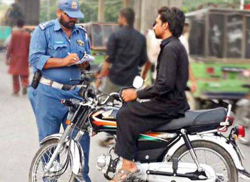 ون وے کی خلاف ورزی پر بھی لاہور کے شہریوں پر ای چالان ہوگا