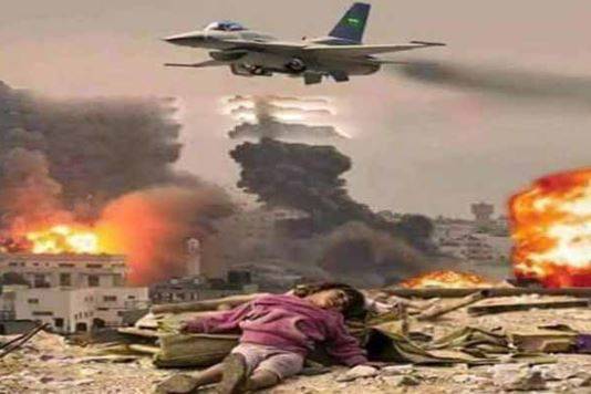 یمن اتحادی افواج کی باغیوں کے ٹھکانوں پر بمباری،10 افراد ہلاک