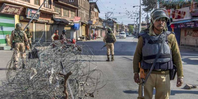حریت قیادت کی کال پر مقبوضہ کشمیر میں آج مکمل ہڑتال