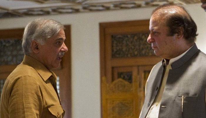نواز شریف کی منسٹر انکلیو میں اپوزیشن لیڈر شہباز شریف سے ملاقات