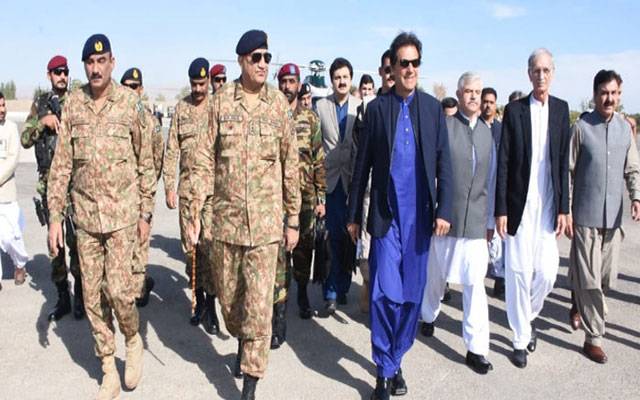 وزیراعظم ، آرمی چیف کا شمالی وزیرستان کا دورہ ، قبائلی عمائدین سے ملاقات 
