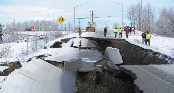 امریکی ریاست الاسکا میں7.0 شدت کا زلزلہ
