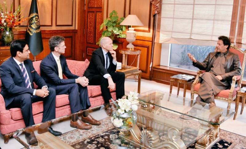 ٹیلی نار کے چیف ایگزیکٹو آفیسر کی وزیراعظم عمران خان سے ملاقات 