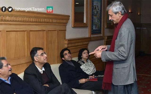 جہانگیر ترین نے اسد عمر سے اختلافات کی خبروں کو بے بنیاد قرار دے دیا