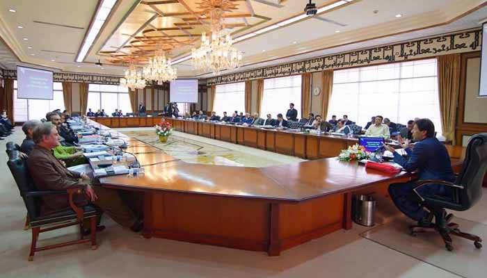 وزیراعظم کی زیر صدارت وفاقی کابینہ کا خصوصی اجلاس جاری