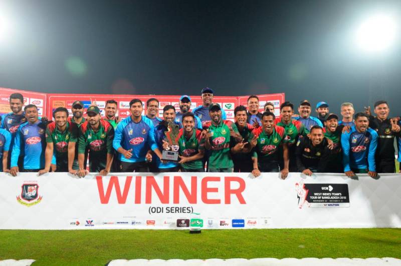 بنگلہ دیش نے آخری ون ڈے میں ویسٹ انڈیز کو 8 وکٹوں سے شکست دے دی